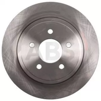 Jeu de 2 disques de frein arrière A.B.S. 17900