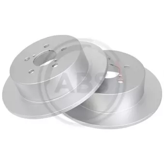 Jeu de 2 disques de frein arrière A.B.S. 17934