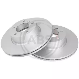 Jeu de 2 disques de frein avant A.B.S. 17937