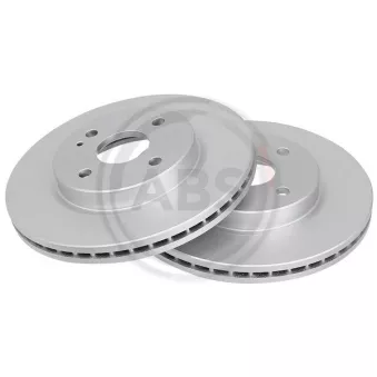 Jeu de 2 disques de frein avant A.B.S. 17938