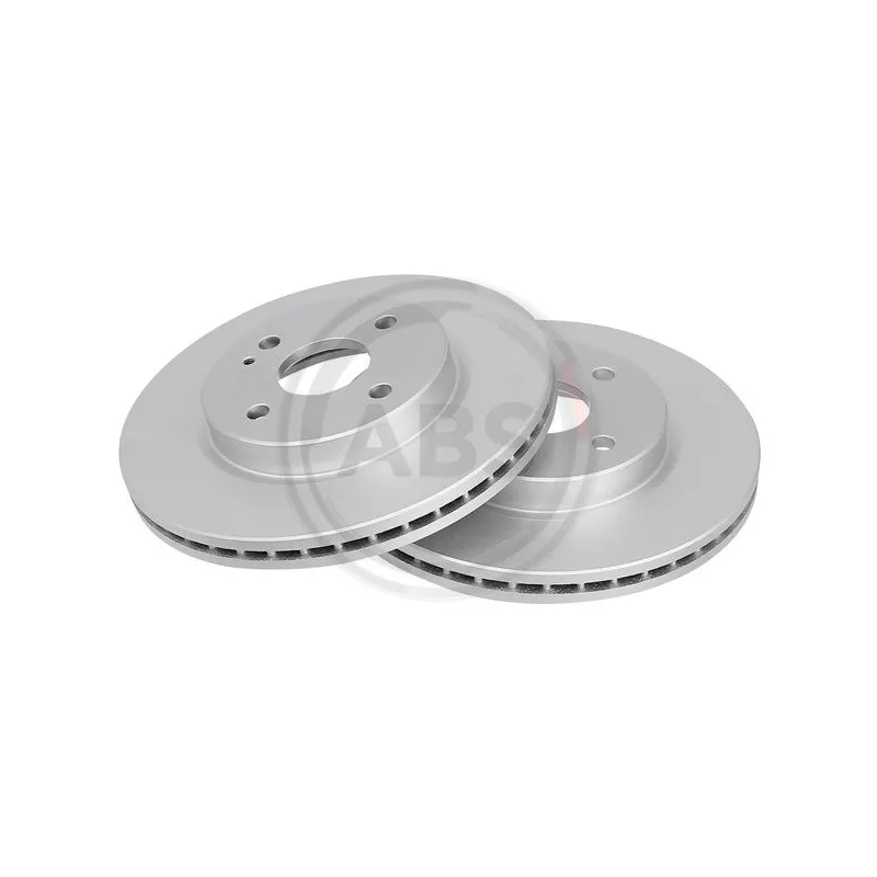 Jeu de 2 disques de frein avant A.B.S. 17938
