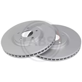Jeu de 2 disques de frein avant A.B.S. 17945