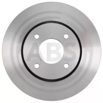 Jeu de 2 disques de frein avant A.B.S. 17954
