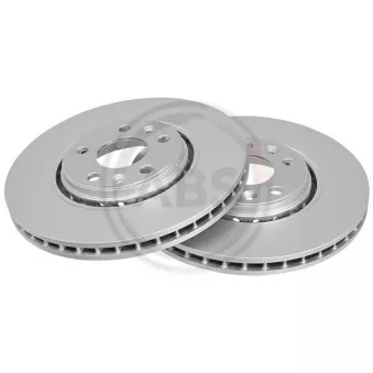 Jeu de 2 disques de frein avant A.B.S. 17978