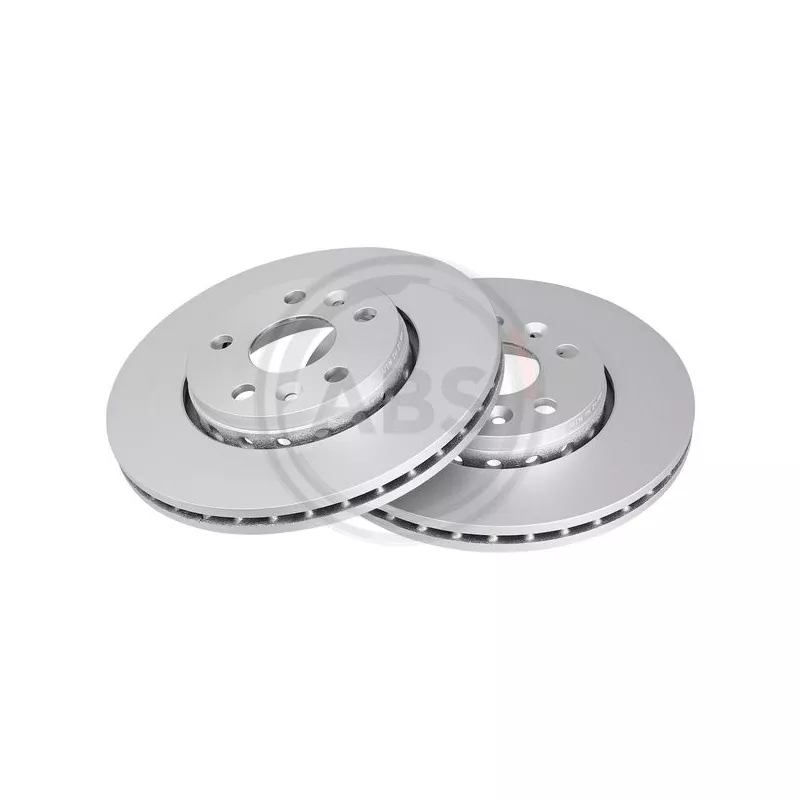 Jeu de 2 disques de frein avant A.B.S. 17980