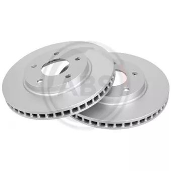 Jeu de 2 disques de frein avant A.B.S. 17987