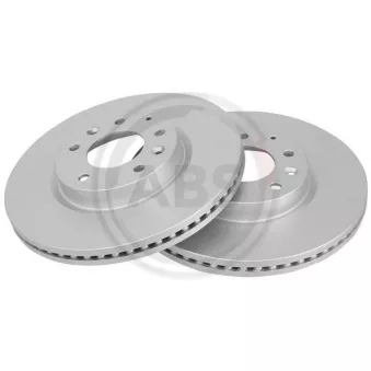 Jeu de 2 disques de frein avant A.B.S. 18003