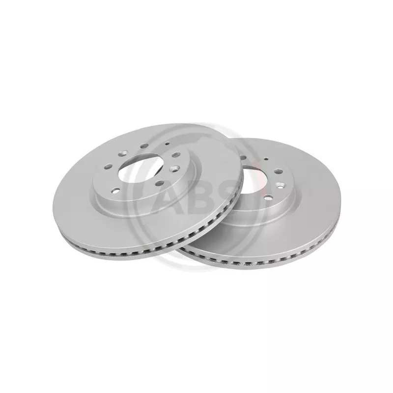 Jeu de 2 disques de frein avant A.B.S. 18003