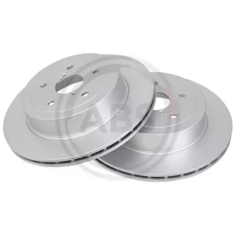 Jeu de 2 disques de frein arrière A.B.S.