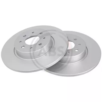 Jeu de 2 disques de frein arrière A.B.S. 18013