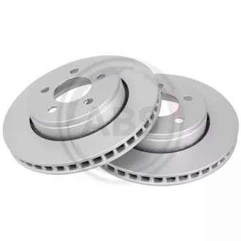 Jeu de 2 disques de frein avant A.B.S. 18018