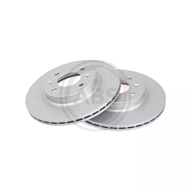 Jeu de 2 disques de frein avant A.B.S. 18024