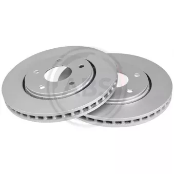 Jeu de 2 disques de frein avant A.B.S. 18028