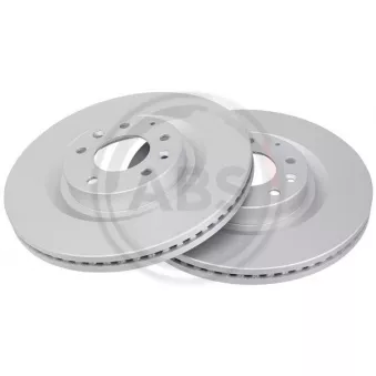 Jeu de 2 disques de frein avant A.B.S. 18029