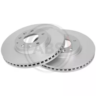 Jeu de 2 disques de frein avant A.B.S. 18030