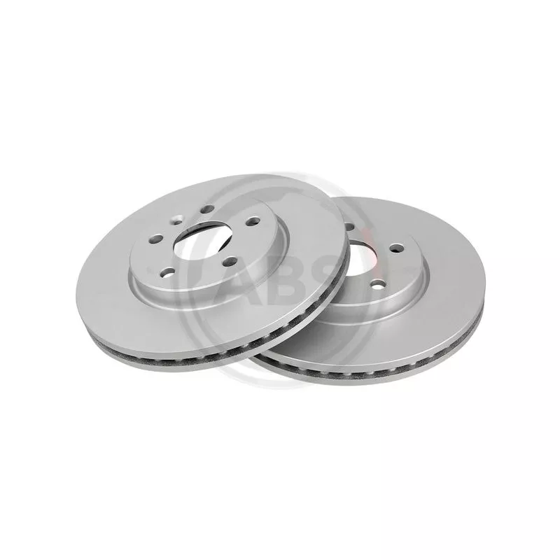 Jeu de 2 disques de frein avant A.B.S. 18034