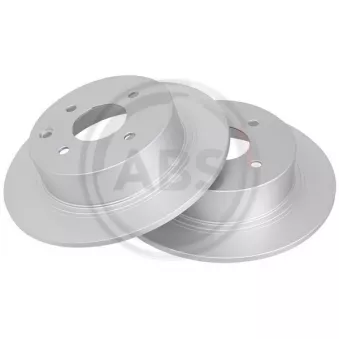Jeu de 2 disques de frein arrière A.B.S. 18040