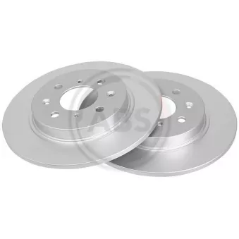 Jeu de 2 disques de frein arrière A.B.S.