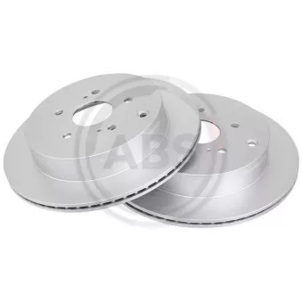Jeu de 2 disques de frein arrière A.B.S. 18076