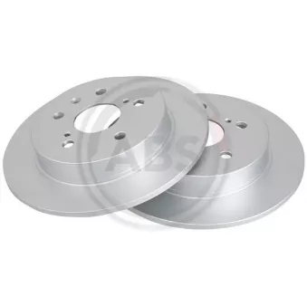 Jeu de 2 disques de frein arrière A.B.S. 18078