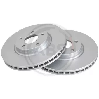 Jeu de 2 disques de frein avant A.B.S. 18081