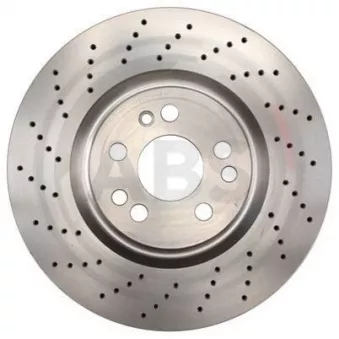 Jeu de 2 disques de frein avant A.B.S. 18082