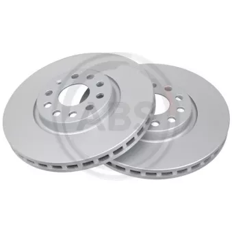 Jeu de 2 disques de frein avant A.B.S. 18087