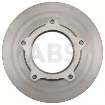 Jeu de 2 disques de frein avant A.B.S.
