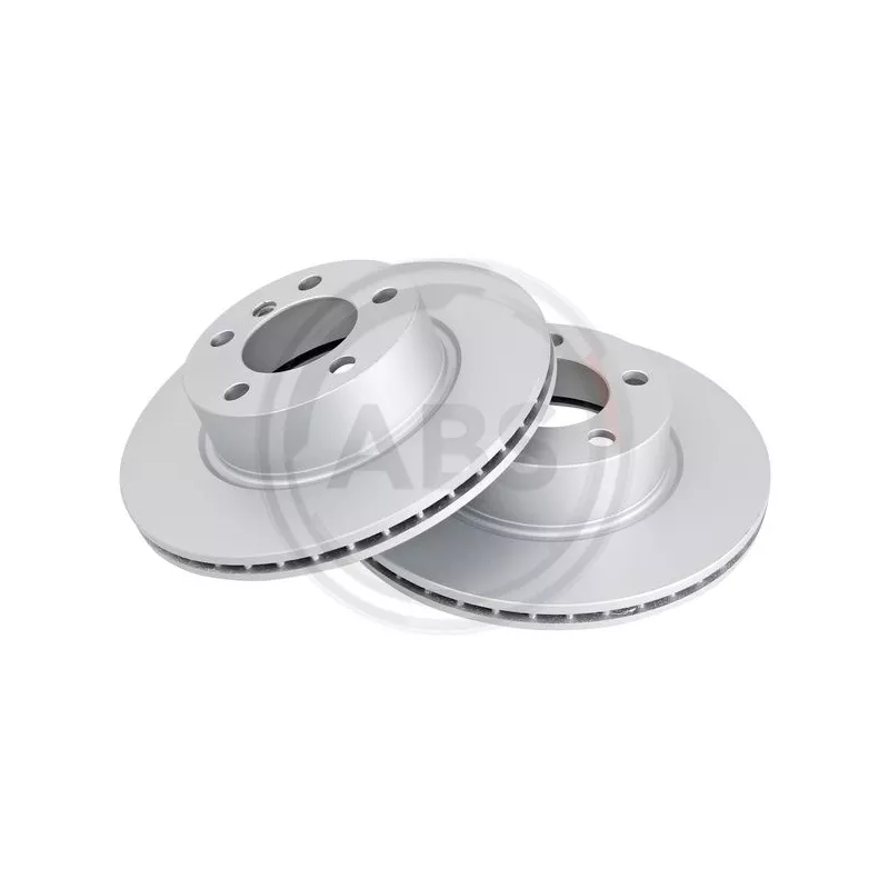 Jeu de 2 disques de frein avant A.B.S. 18133
