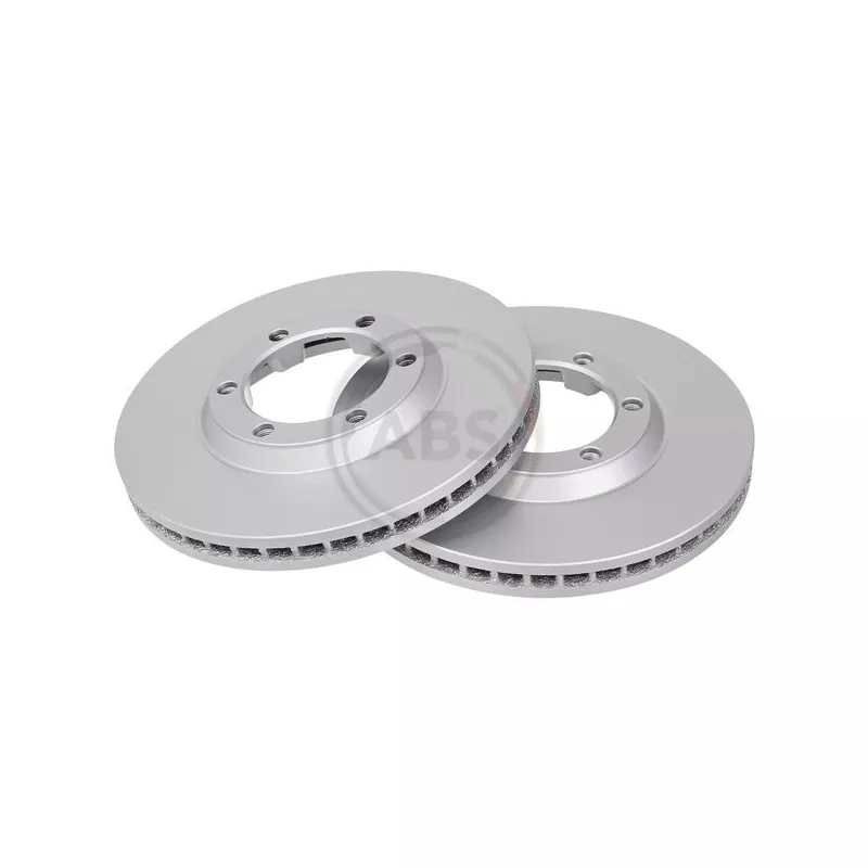 Jeu de 2 disques de frein avant A.B.S. 18146