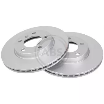 Jeu de 2 disques de frein avant A.B.S. 18148