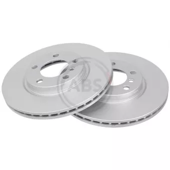 Jeu de 2 disques de frein avant A.B.S. 18149