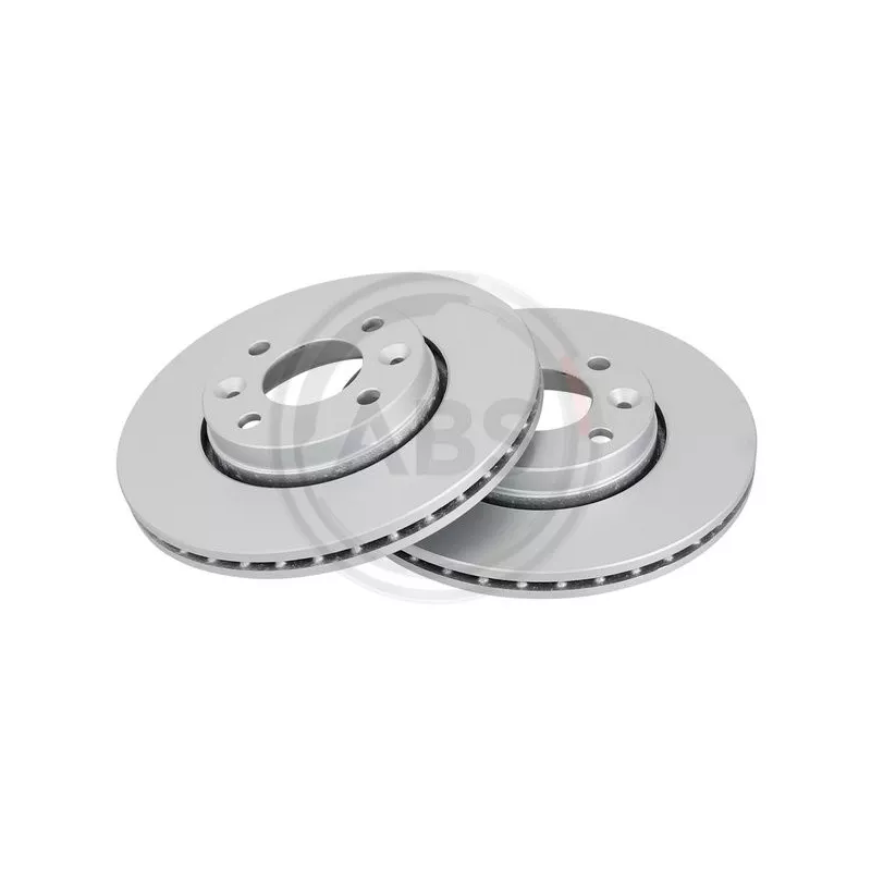 Jeu de 2 disques de frein avant A.B.S. 18155