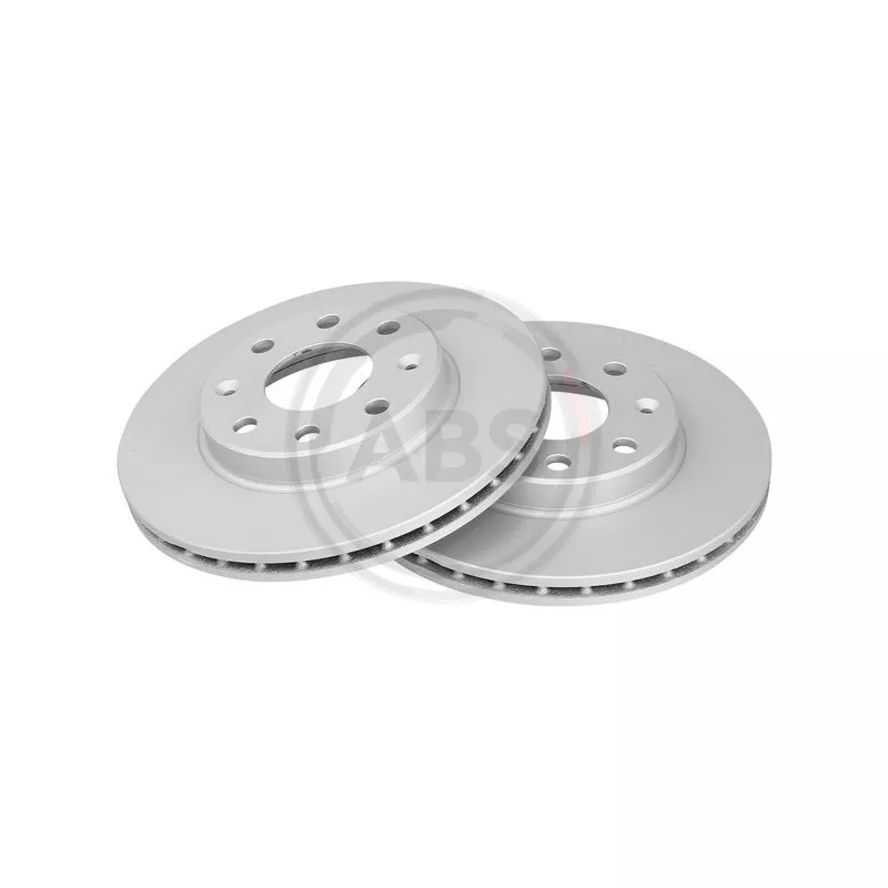 Jeu de 2 disques de frein avant A.B.S. 18166
