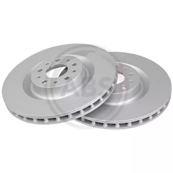 Jeu de 2 disques de frein avant A.B.S. 18173