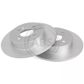 Jeu de 2 disques de frein arrière A.B.S. 18187