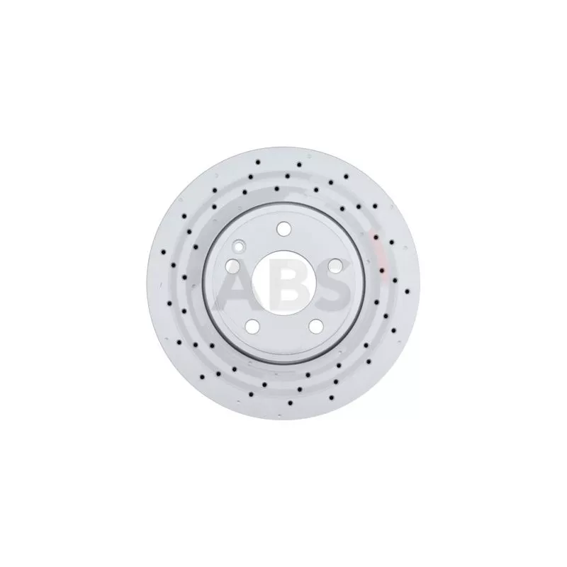 Jeu de 2 disques de frein avant A.B.S. 18208