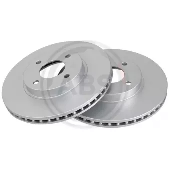 Jeu de 2 disques de frein avant A.B.S. 18211
