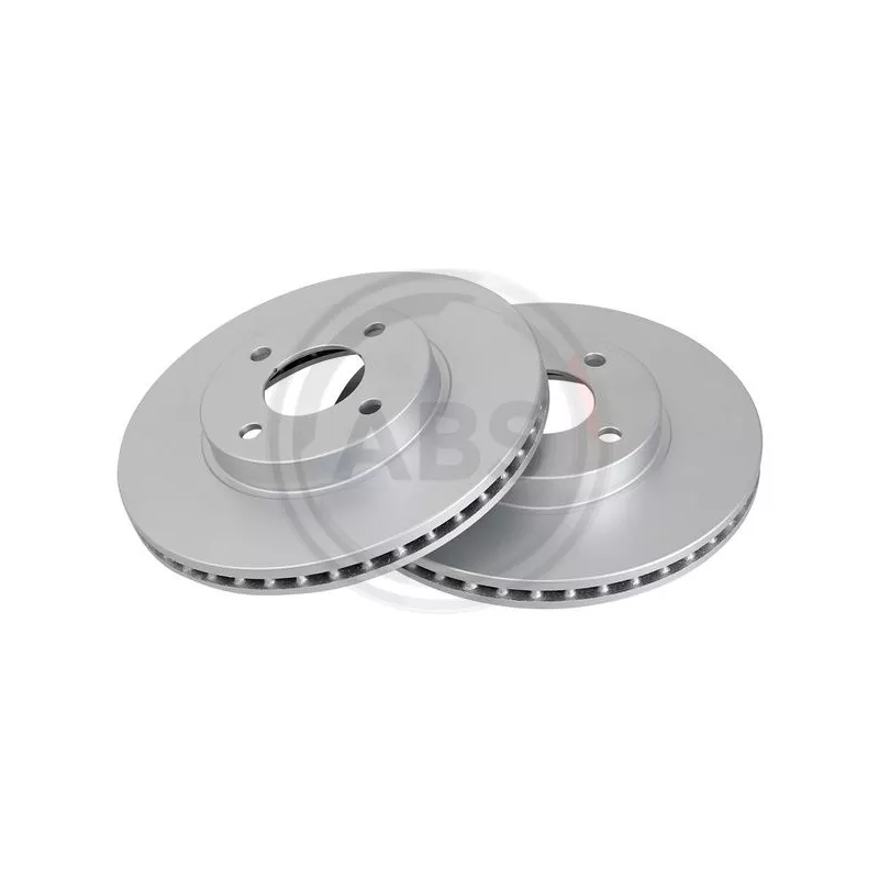 Jeu de 2 disques de frein avant A.B.S. 18211