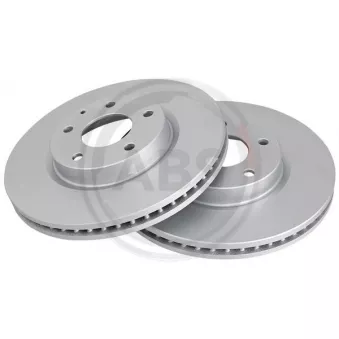 Jeu de 2 disques de frein avant A.B.S. 18216