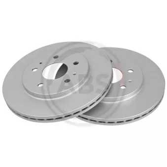 Jeu de 2 disques de frein avant A.B.S. 18228