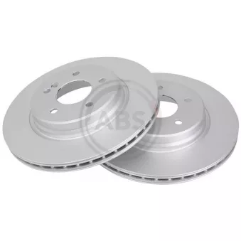 Jeu de 2 disques de frein arrière A.B.S. 18233