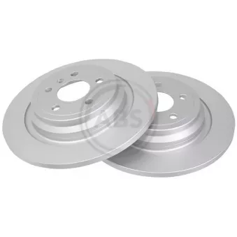 Jeu de 2 disques de frein arrière A.B.S. 18236