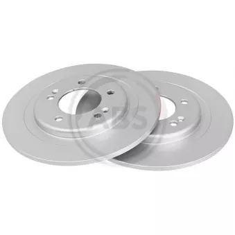 Jeu de 2 disques de frein arrière A.B.S.