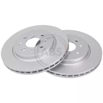 Jeu de 2 disques de frein avant A.B.S. 18241