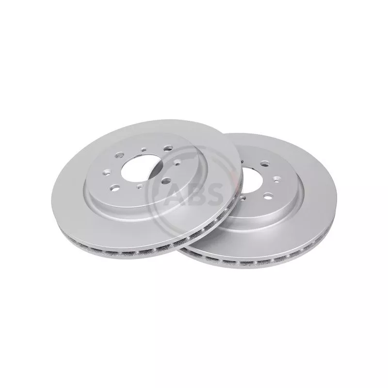 Jeu de 2 disques de frein avant A.B.S. 18241