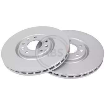 Jeu de 2 disques de frein avant A.B.S.