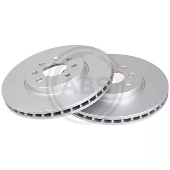 Jeu de 2 disques de frein avant A.B.S. 18245