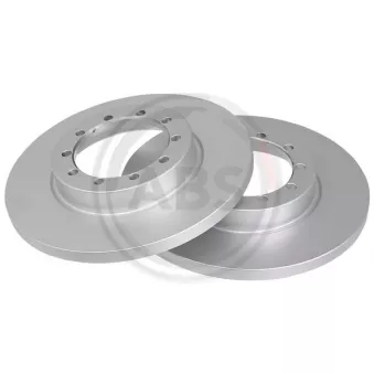 Jeu de 2 disques de frein arrière A.B.S.