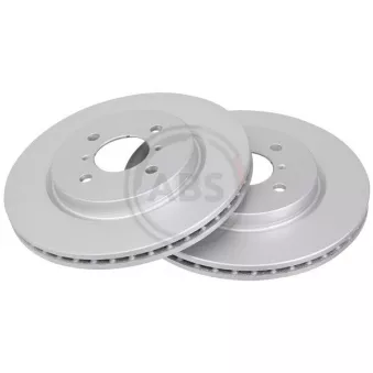 Jeu de 2 disques de frein avant A.B.S.